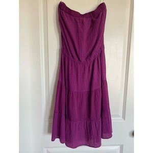 Purple/Burgundy Summer/Spring Dress